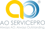 AO ServicePro footer logo