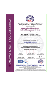 Transpacific Certifications Limited Occupational Health and Safety Management System 1