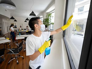 how to clean mesh chair