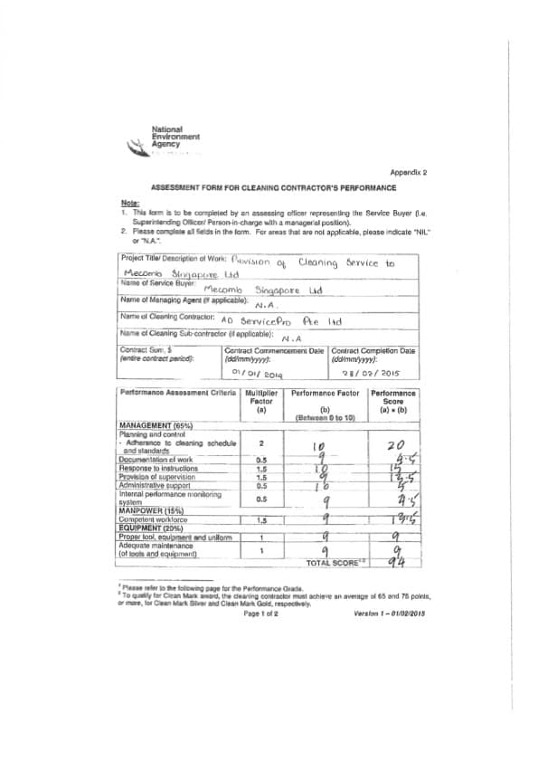 Mecomb Singapore Ltd