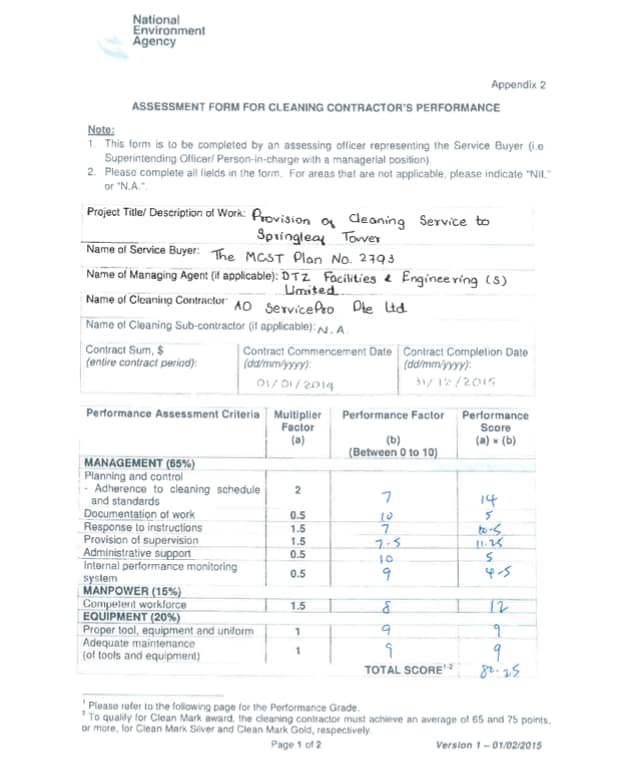 the mcst plan no 2793