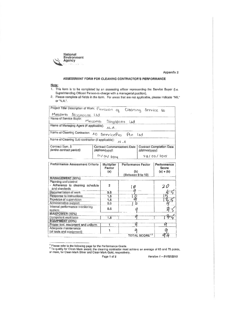 client testimonial